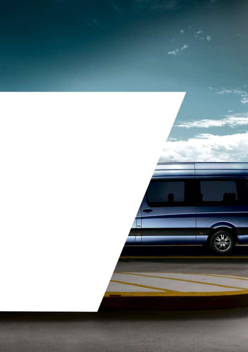 Comfort class HYMER Van 19 HYMER Van Compact, comfortable, semi-integrated.