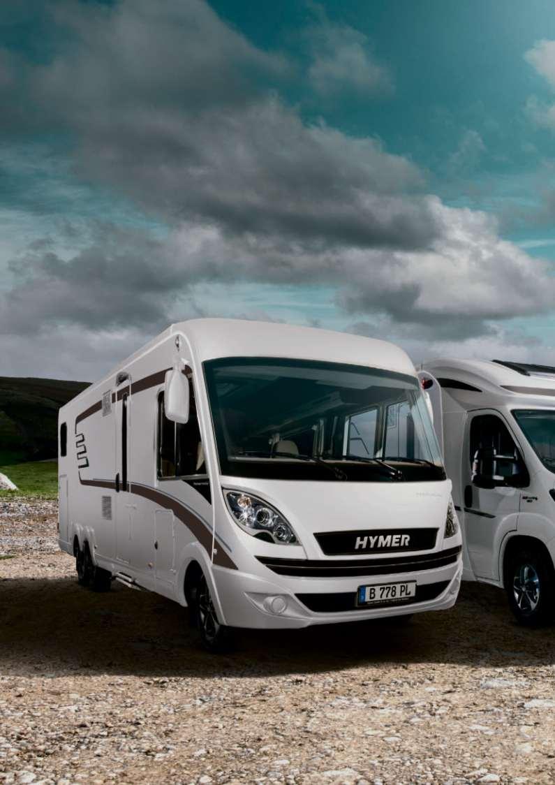 The Superior class Living it large. HYMER sets new standards in this class.
