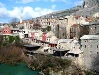 MOSTAR the city with the largest population of Croats in Bosnia-Herzegovina Mostar is the biggest and the most important city in the Herzegovina region in the republic of Bosnia and Herzegovina.