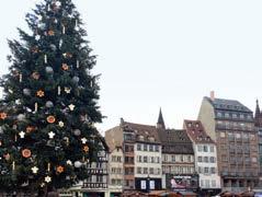 Time for lunch on Strasbourg's beautiful Christmas Market before we continue to COLMAR in the heart of Alsace.
