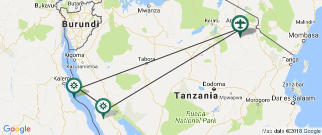 Chimpanzee Safari Trek in Tanzania TANZANIA 9 DAYS JANUARY 18 26, 2018 Itinerary 18-Jan Thursday Kilimanjaro - Arusha Tanzania Arusha Coffee Lodge 19-Jan Friday Katavi Tanzania Chada Katavi 20-Jan