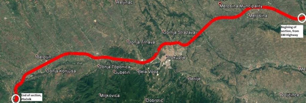 Infrastructure Project Facility Technical Assistance 4 (IFP4) - TA2012054 R0 WBF Preliminary Design and Feasibility Study with ESIA for construction of Highway E-80 in Serbia (SEETO Route 7) 3