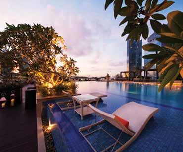 The Fullerton Bay Hotel Singapore From price based on 1 night in a Deluxe Room, valid Fri to Sun, 1 Apr 30 Dec 18, 1 Jan 31 Mar 19. From $ 364 * 80 Collyer Quay, Singapore (SIN) MAP PAGE 10 REF.