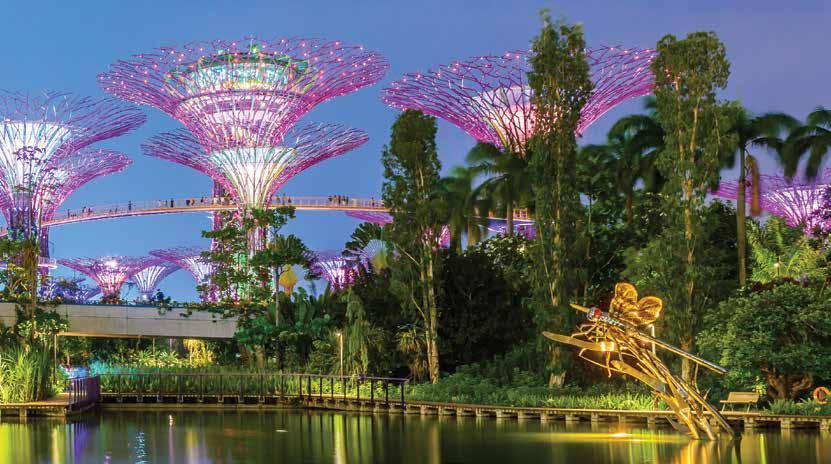 6. Sentosa Island Located just a cable car ride off Singapore s southern shore, Sentosa Island is the perfect holiday