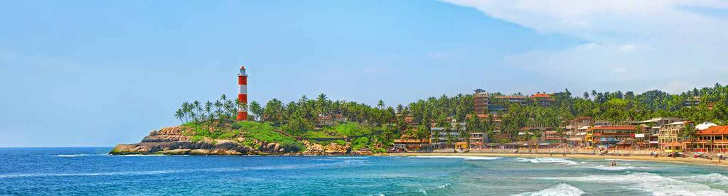 Kovalam is a beach town by the Arabian Sea near Thiruvananthapuram city, Kerala, India, located around 13 km from the city center.