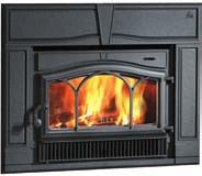 Canada with 2 1/2 raised hearth extension in code approved masonry fireplace 1 Mantel clearance may be reduced by 12 in both US and Canada with use of optional Mantel Heat Shield Model Combustion