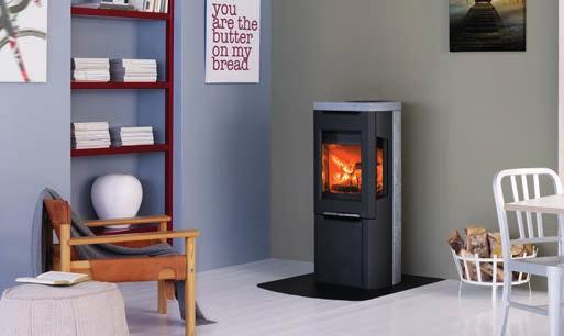 SAFE WITHOUT FIREWALL Jøtul F 260 and F 480-series are both convection stoves, with a lower surface heat, which makes it possible to put them close to combustible materials.