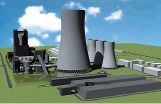 Termoelektrana Niederaussem u Njemačkoj, blok 1000 MW Blok snage od 1.000 MW u TE Niederaussem je do 2003. god. bio najveći pojedinačni blok u svijetu koji za sagorijevanje koristi lignit.