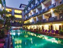 Deluxe From $ 38 * Superior From price based on 1 night in a Superior Room, valid 1 Apr 30 Jun, 1 Sep 22 Dec 18, 6 Jan 31 Mar 19. From $ 28 * Padma Utara, Legian (XKB) MAP PAGE 14 REF.