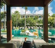 14 Indulge in a fine blend of French elegance and unique Balinese culture at Sofitel Bali Nusa Dua Beach Resort, a lavish beachfront resort with gorgeously landscaped pools and gardens against an