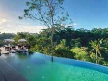 Property Features: Pools (2, including children s wading), Restaurants (2), Room service, Bar, Day spa, Bicycle hire, Gym, Yoga and selected activities (free), Courtesy shuttle bus to Ubud.