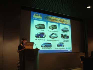 Activities at International Conferences EVS21 MONACO The21st Worldwide Battery,