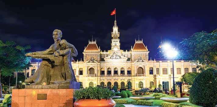 EXTENSION Ho Chi Minh City 3 DAYS 2 NIGHTS Inclusions: 2 nights accommodation at the 5-star Caravelle Hotel in a Deluxe Room with breakfast daily Private air-conditioned vehicles for included