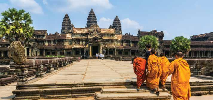 EXTENSION Angkor 3 DAYS 2 NIGHTS Inclusions: 2 nights accommodation at the 5-star Raffles d Angkor Hotel in a State Room, with breakfast daily Entrance fees for included sightseeing Private