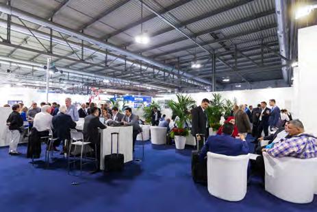 2-5 if they were from countries further afield. Thanks to an appointment management software used by ITA, it was possible to plan the delegates meetings with Italian Exhibitors.