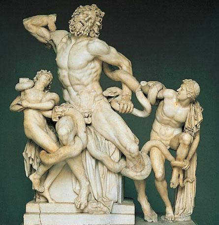 Laocoon and His Sons or the Laocoon Group By