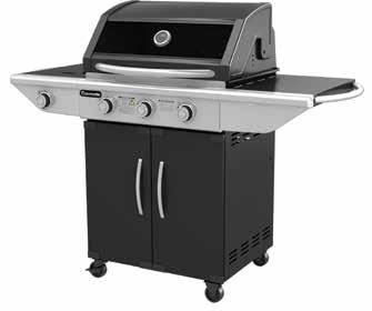 Total cooking area 800 x 480mm Overall dimension 1700mmW x 600mmD x 900mmH 480mm 200mm 200mm Grill Grill 400mm Hotplate 3 Burner Specialist Model No.