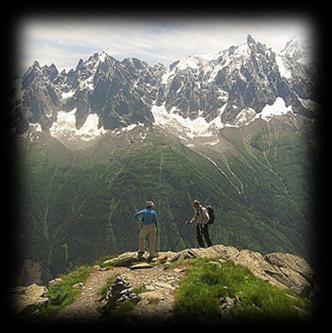 Equipped with our unique walking notes, you set off from Chamonix [where you left off last year?