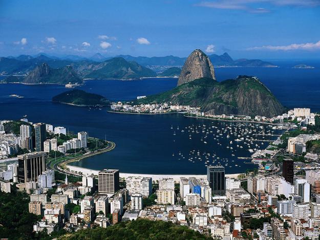 Rio de Janeiro is Brazil's primary tourist attraction and resort. It is surrounded by mountains, forests, beaches, lagoon and all sorts of tropical vegetation.