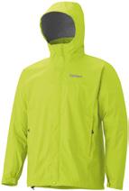 Marmot PreCip SHELL Marmot s proprietary PU coating technology, specially engineered for unlined garments, combines hydrophobic and hydrophilic PU with a special DryTouch Technology in a very