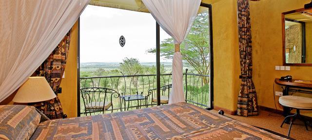 Serengeti Sopa Lodge Serengeti Sopa Lodge enjoys an enviable location in the Nyarboro Hills, where it nestles among acacia woodland on an escarpment overlooking the south-west Serengeti Plains host