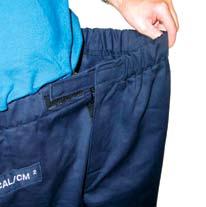 Overpants have hook and pile cuff adjustment Salisbury Exclusive The new Salisbury overpants provide a quick and cost-effective way to maximize protection Loose design and flared legs make it easy to