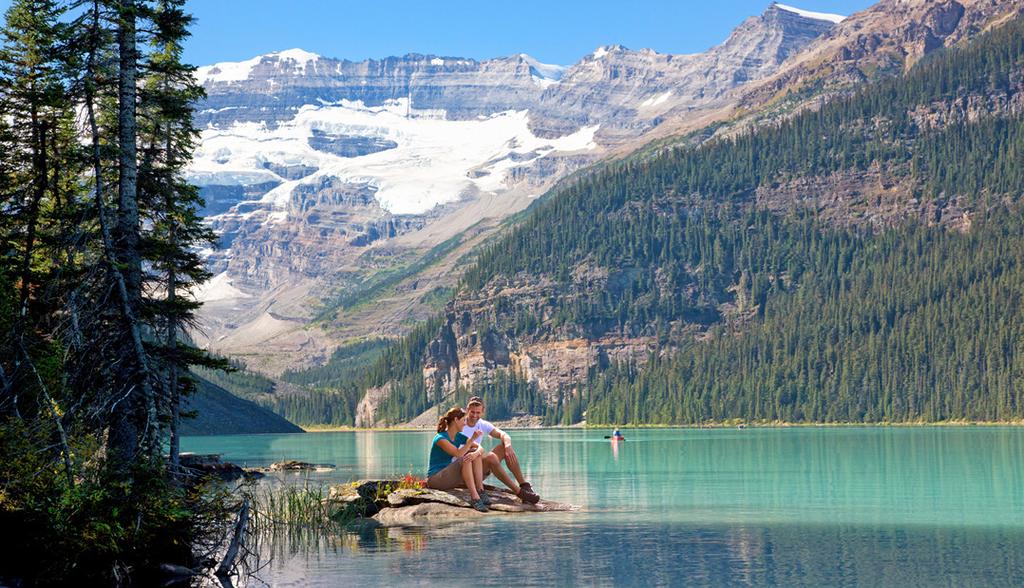 Fairmont Chateau Lake Louise 3-Night Stay Fairmont Chateau Lake Louise (Alberta) with Airfare for 2 Enjoy timeless beauty among the peaks at Fairmont Chateau