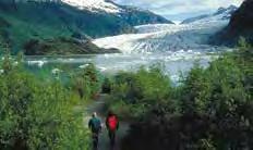 The USFS staff offers information on glaciers and the Mendenhall Glacier Visitor Center features exhibits, interactive videos and a panoramic view of the glacier. Don t forget your camera!