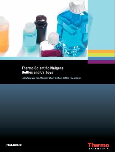 Brochures Bottles and Carboys Technical Brochure