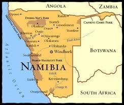 1. FACTS ABOUT NAMIBIA The Republic of Namibia is a country in Southern Africa. The Atlantic Ocean forms the western and the Kalahari desert part of the eastern boundaries of Namibia.