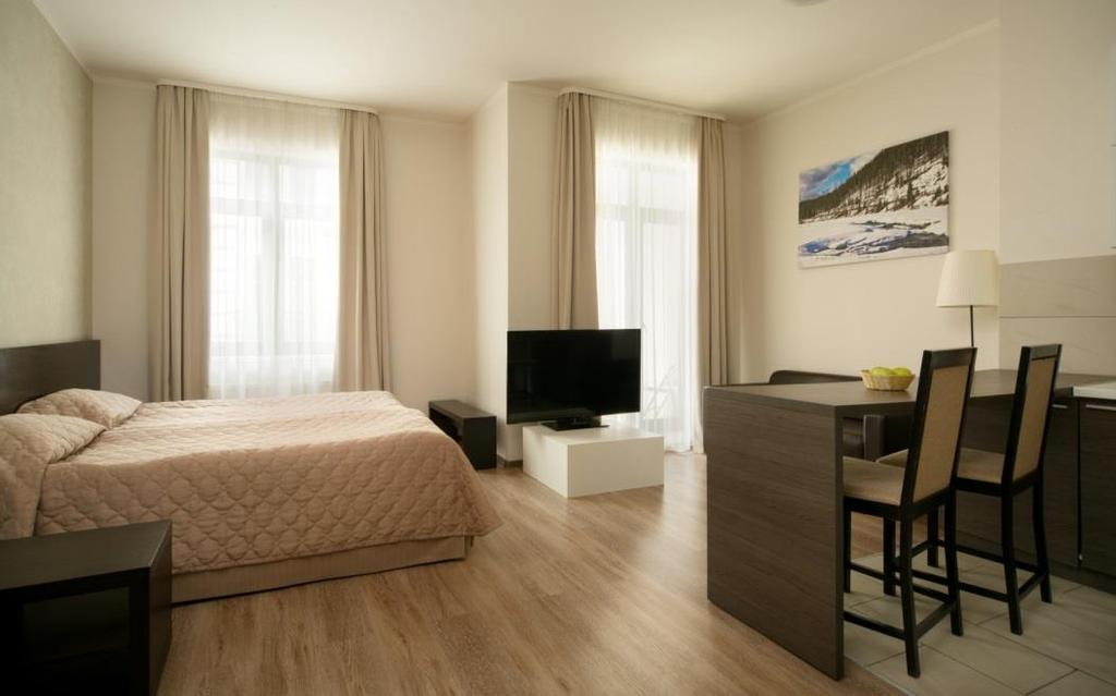 room: All apartments have a fully equipped kitchen with