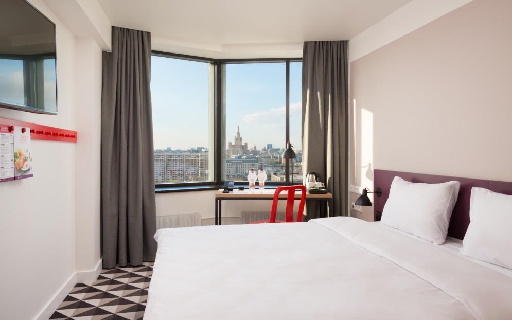 AZIMUT Hotel Smolenskaya Moscow 4* 9 474 SMART- guest rooms: 96