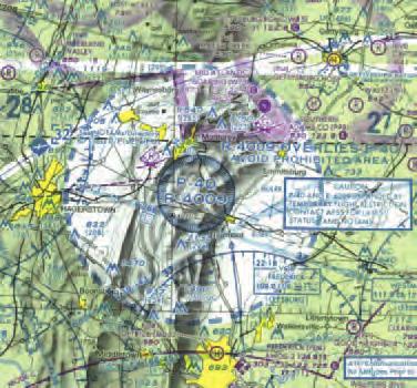 Altitudes and times differ for each restricted area and can be determined by consulting sectional chart legends.