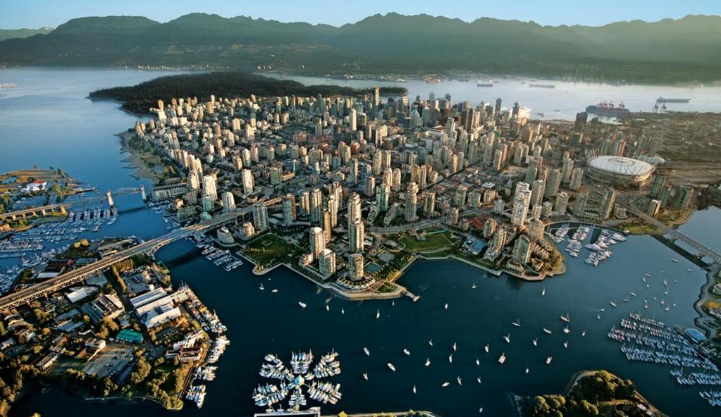 About Vancouver Vancouver, British Columbia Consistently rated as one of the top cities in the world to live in, Vancouver is known for its scenic views and mild climate.