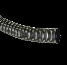 Exhaust & Ventilation Hose High Temperature Air Handling Hose Service: Lightweight, flexible and flame retardant hose, recommended for handling air or fumes at low pressures at moderately high