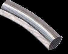 Service: Unlined galvanized steel for high temperature exhaust systems, conduits, spouts, or casting. 40 F to 600 F. Construction: Interlocked galvanized,.
