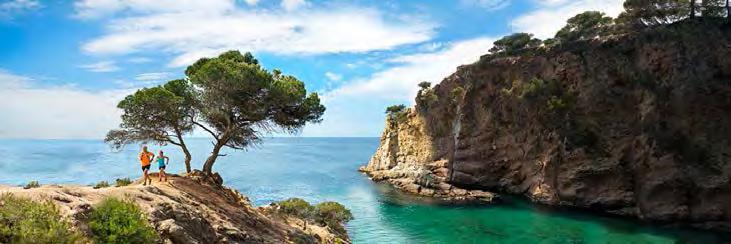 SPAIN COSTA BRAVA Beaches, Castles and Caves Explore this renowned strip of Mediterranean coastline between Girona and the Pyrenees that is home to Europe s best cuisine and centuries-old, family run