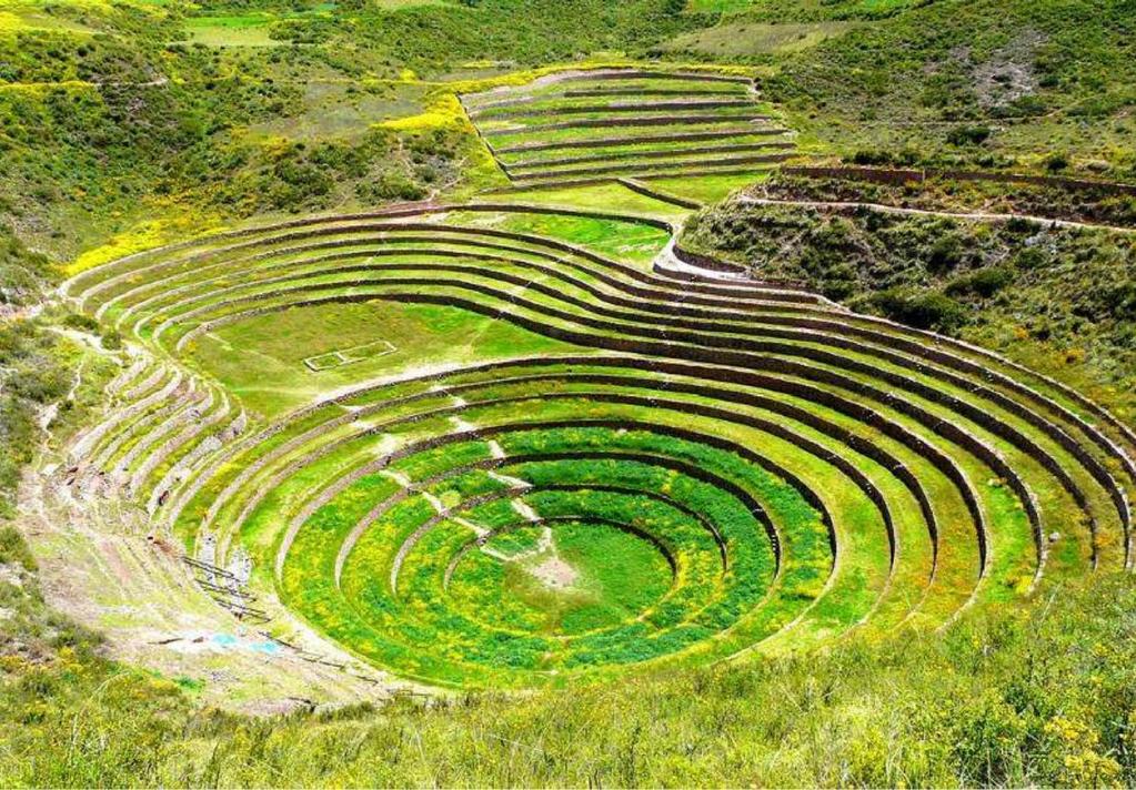 Later you will be driven to the enigmatic Inca site of Moray, which is thought to have been a centre for agricultural experimentation.