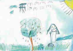 Smo se pa ta teden razveselili risbic dveh sestric, 4-letne Eve in 6-letne Ane Belovič iz Kranja. Sestrici sta narisali svoje jesenske vtise.