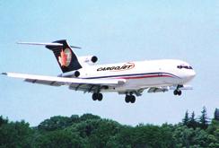 7 Kg) MAXIMUM FUEL CAPACITY 54,000 lbs (24,500 Kg) Cargojet operates a fleet of B727200AF freighters.