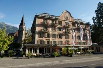 HOTELS Hotel Interlaken 4* This family owned four-star hotel has a unique ambiance and is situated next to the Japanese garden. Here you can relax in a pleasant atmosphere in the heart of Interlaken.