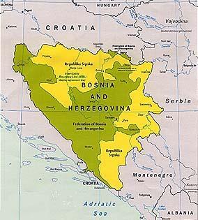 3.3. Telekom sektor Karta BiH i generalni podaci Bosnia and Herzegovina general data Population: Currency: BAM (Convertible Mark) 3,9 million 1 BAM = 0,5 EUR GDP: 7,6 bn GDP per capita: 2.