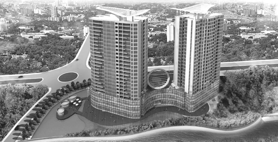 HCM do Cty CP ĐT Địa ốc Hưng Phú làm chủ đầu tư, dự án khu căn hộ và trung tâm thương mại Centermark có tổng diện tích đất 10.