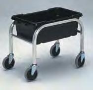 Single Tote Dolly...6" x 26" x 19"...99.95 3775 0511 B. Double Stacked Tote Dolly.