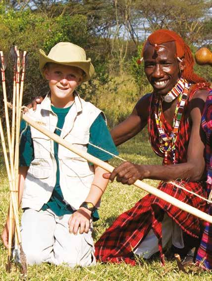 A&K ADVANTAGES Travel with a Young Explorers Guide, who provides ageappropriate activities throughout the journey Embark on a family treasure hunt through a local market in the Ngorongoro Highlands
