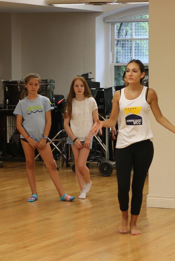 UCC Arts Camps 2018 Dance Camp Who: For children 9-14 years old When: Sessions 1-10 weekly, June 18-Aug 24 Fee: $425/weekly session Where: Upper Canada College, Prep School Dance Camp allows