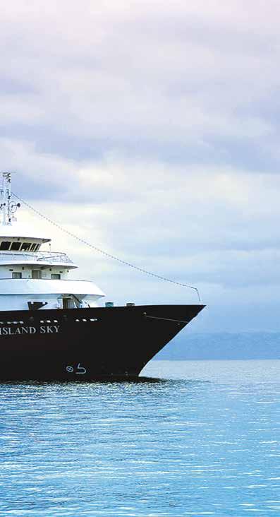 Sky With an elegant interior and good-sized cabins, this all-suite ship is the sister of the classic Sea Spirit.