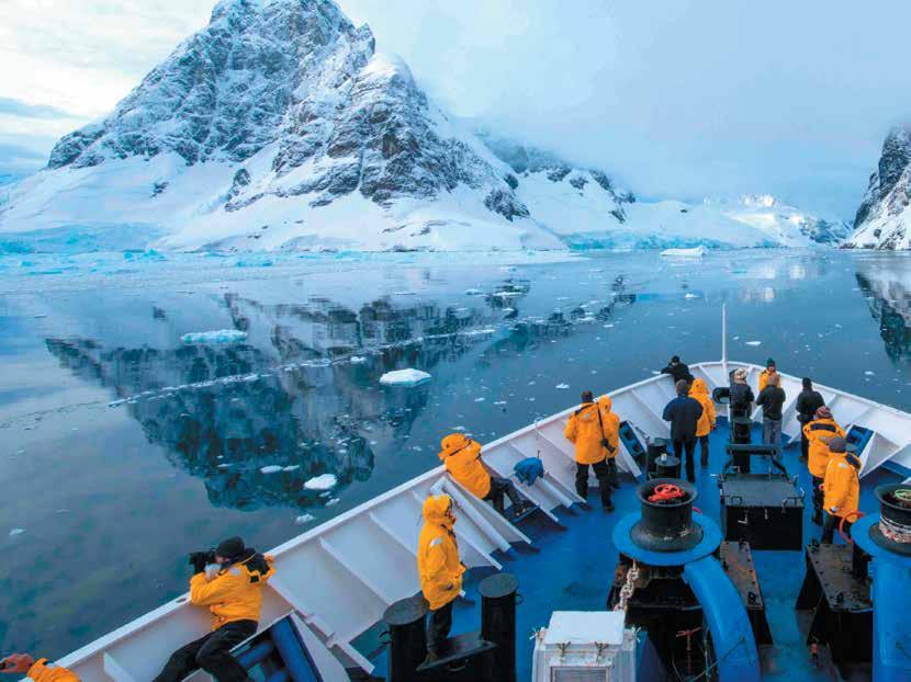 Crossing the Circle 14 Days Thoroughly explore the South Shetland region and Antarctic Peninsula.