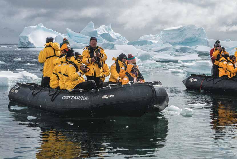 Antarctic Express: Crossing the Circle 11 Days Enjoy Antarctica in style by flying over the Drake Passage then cruising south of the Antarctic Circle.