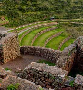 Cross the stone threshold of Intipunku (Sun Gate) and see the enigmatic ruins of Machu Picchu, before continuing down the royal flagstone walkway to the heart of Machu Picchu for a guided tour.